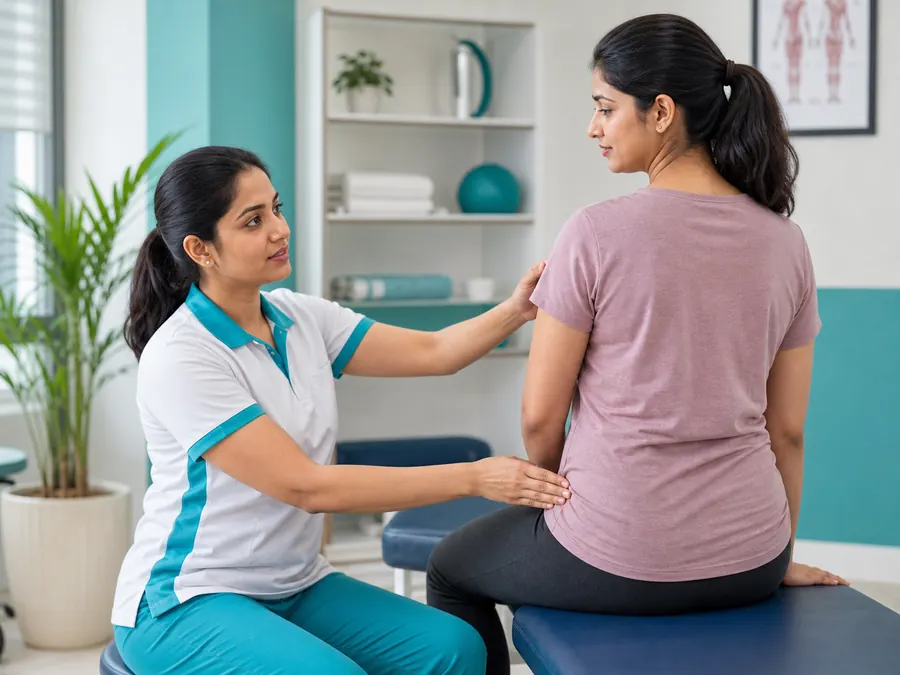Women's physiotherapy and elderly mobility care at Dynamics Mend, Noida
