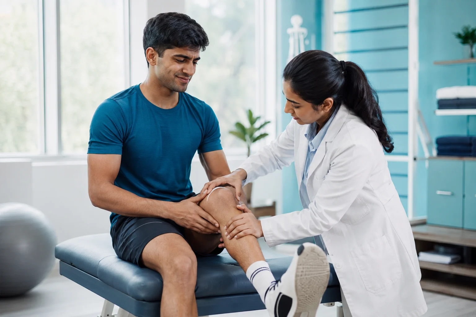 Ligament tear physiotherapy treatment at Dynamics Mend Noida Sector 52